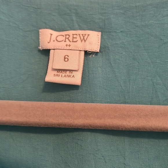 Jcrew turquoise blue dress - Picture 2 of 3